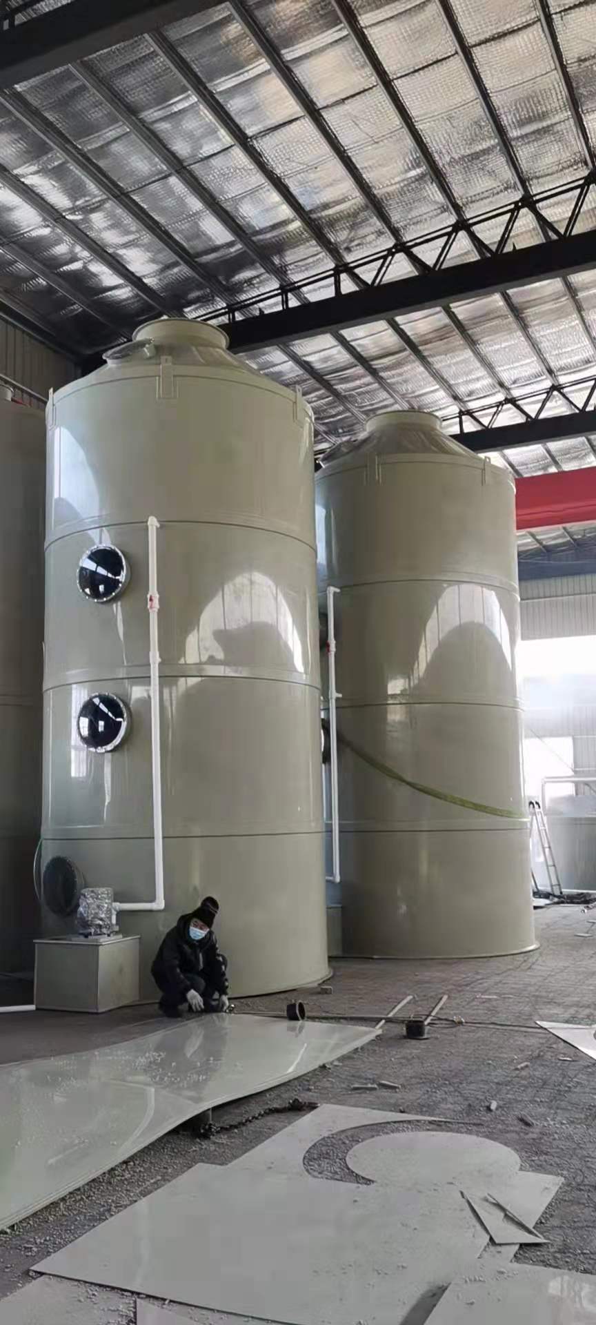 VOC廢氣處理設備PP噴淋塔廠家新上市